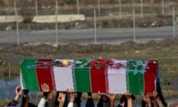 تشییع پیکر دو شهید گمنام در روز شهادت امام رضا (ع)